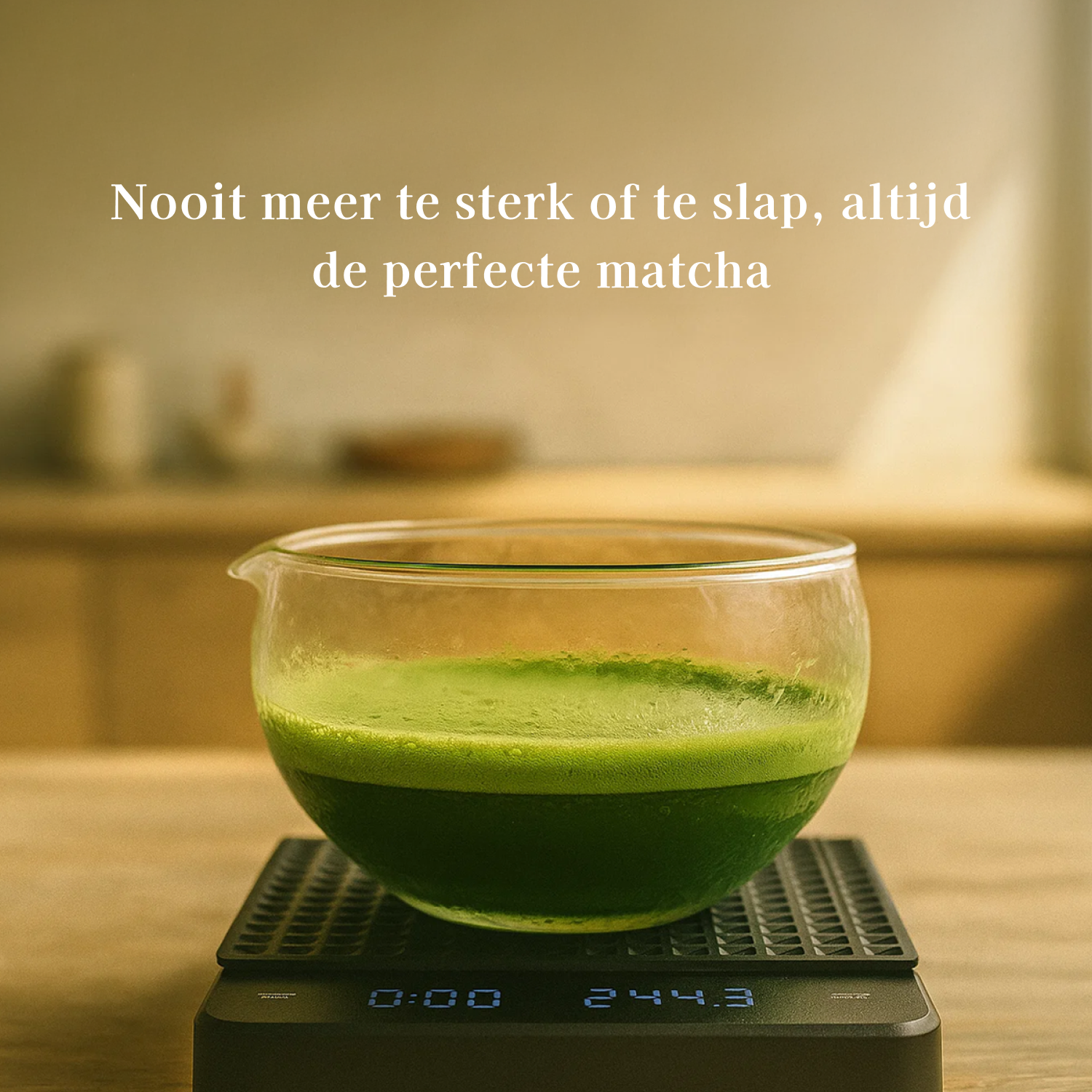Matcha Weegschaal
