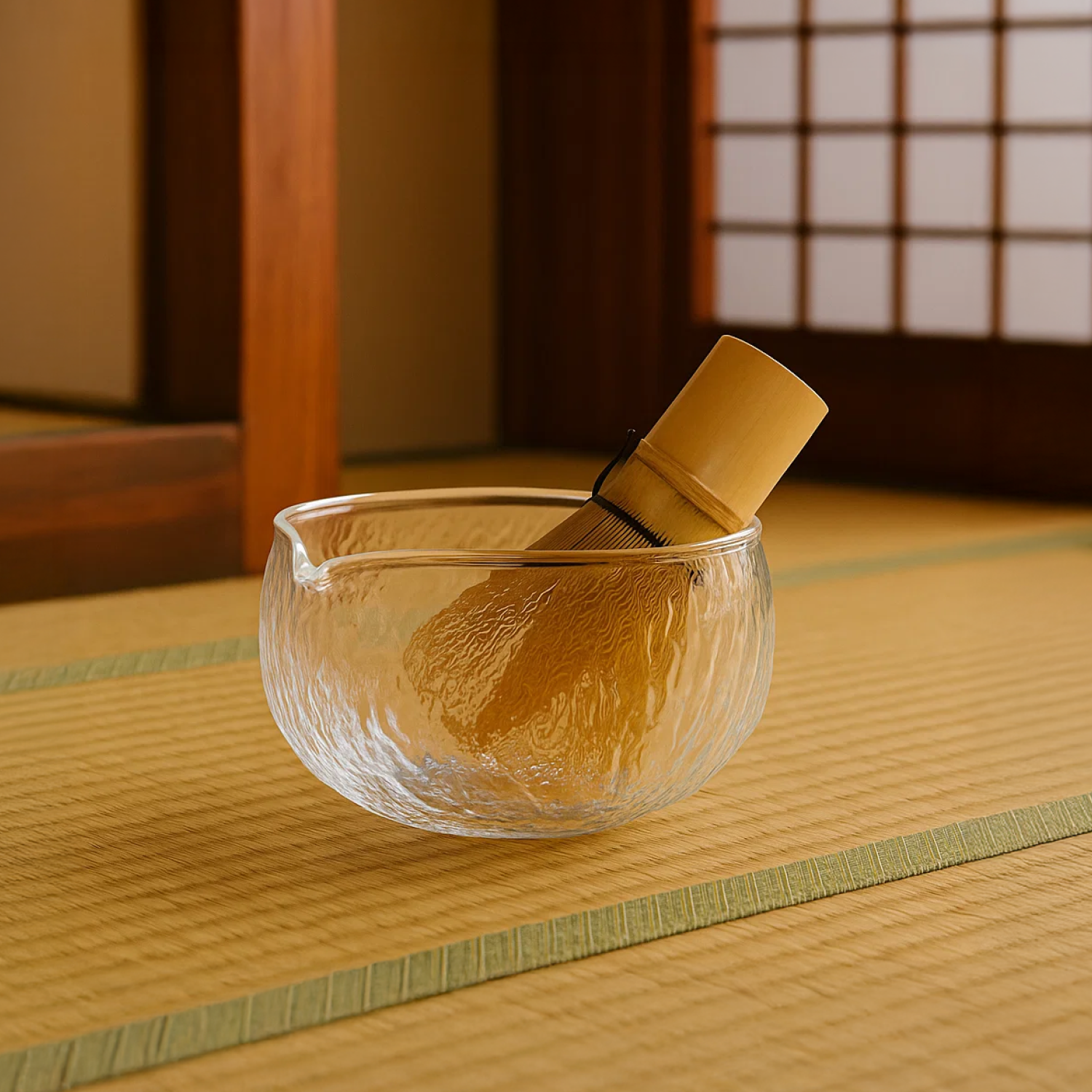 Glazen Matcha Bowl